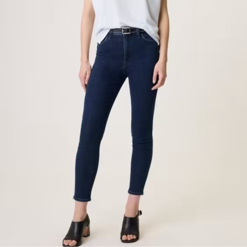 Rag & Bone Nina High Rise Skinny Bedford Denim Jeans